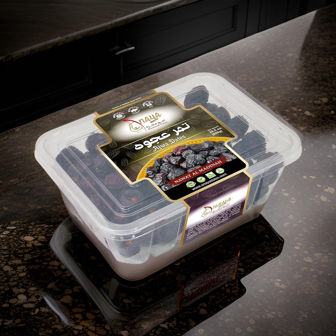 ANAYA AJWAA MADINA DATES 8 x 800 grams