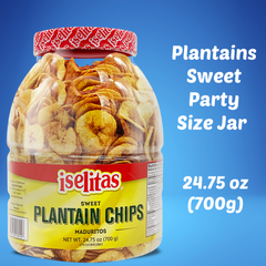 Iselitas Plantain Chips JAR Lightly Salted