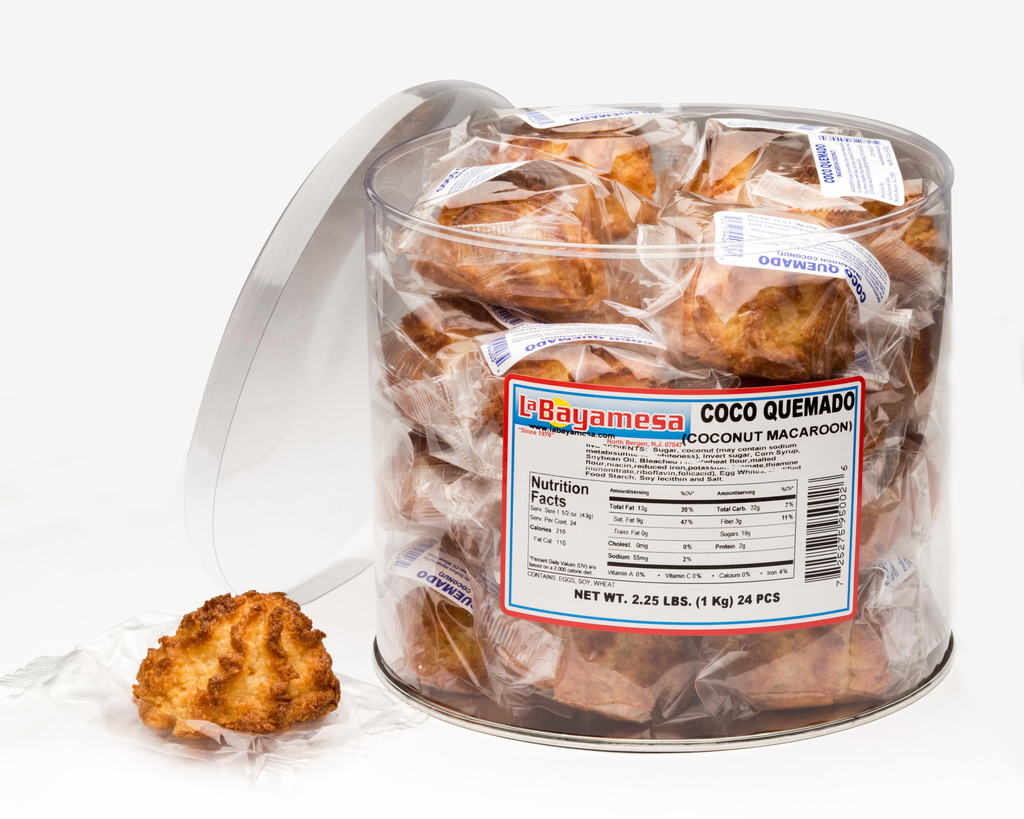 Indv. BAYAMESA Coco Macaroon Wraped (24pcs/bucket)