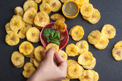 Iselitas Plantain Chips JAR Lightly Salted