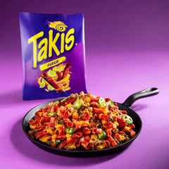 Takis Hot Chili Pepper  Lime Tortilla Chips (20x3.25oz)
