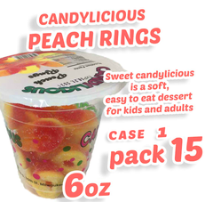 Cup Candy Licious Strawberry Flavor (12x2oz)