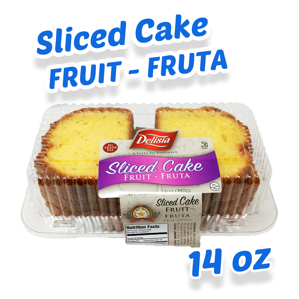 Delissa Sliced Cake Fruit
