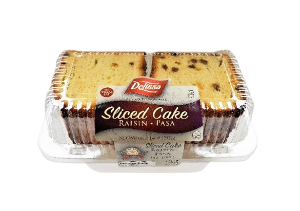 Delissa Sliced Cake Raisin (12pc)
