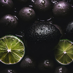 Fresh SANI Sun Dried Lime 200gm (7.05oz) (Black & Yellow)