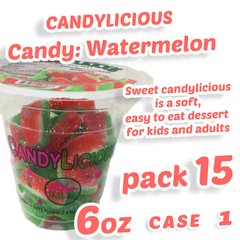 Cup Candy Licious Gummy Bears (12x2oz)