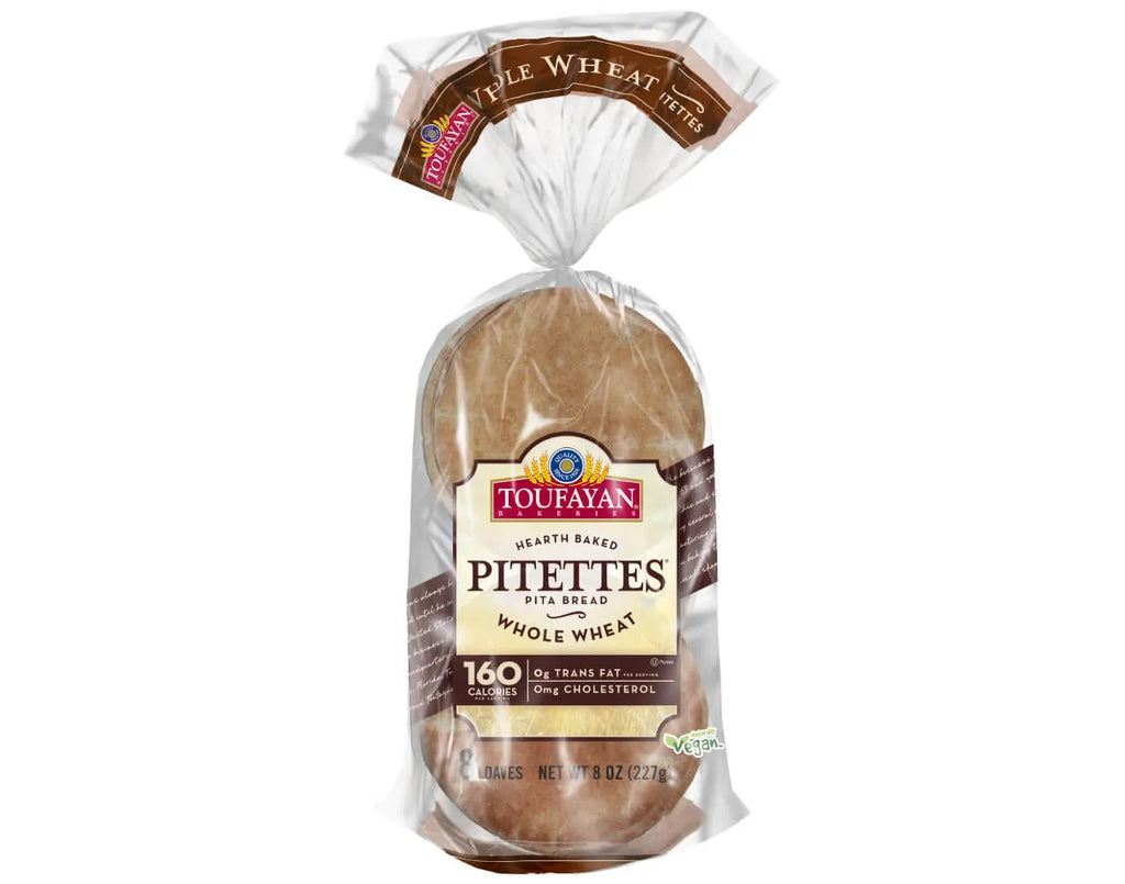 Toufayan Pitettes Whole Wheat (12x8ozx8Loaf)