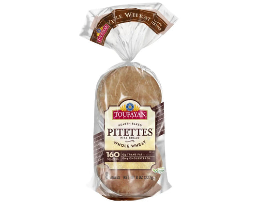 Toufayan Pitettes Whole Wheat (12x8ozx8Loaf)