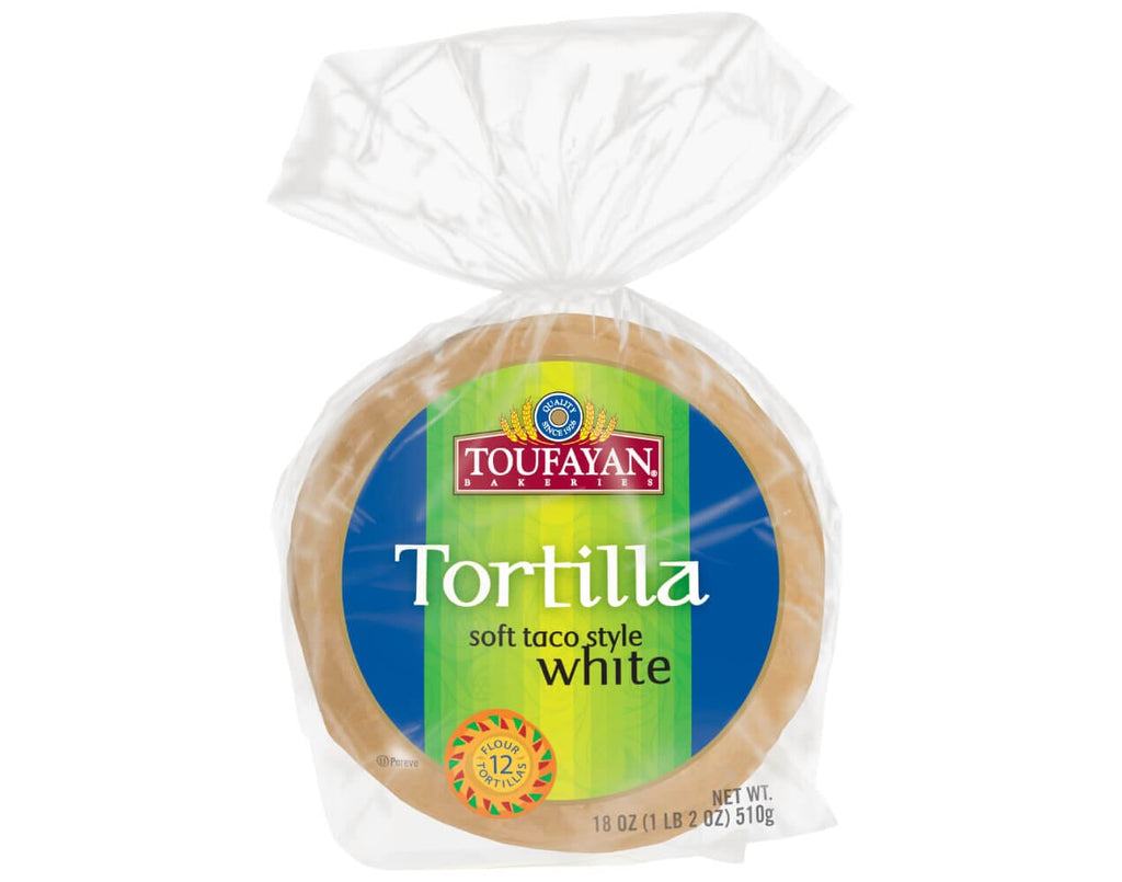 Toufayan Tortillas soft taco - White 12x18oz