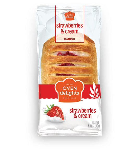 Oven Delights Strawberries & Cream (6x4oz)