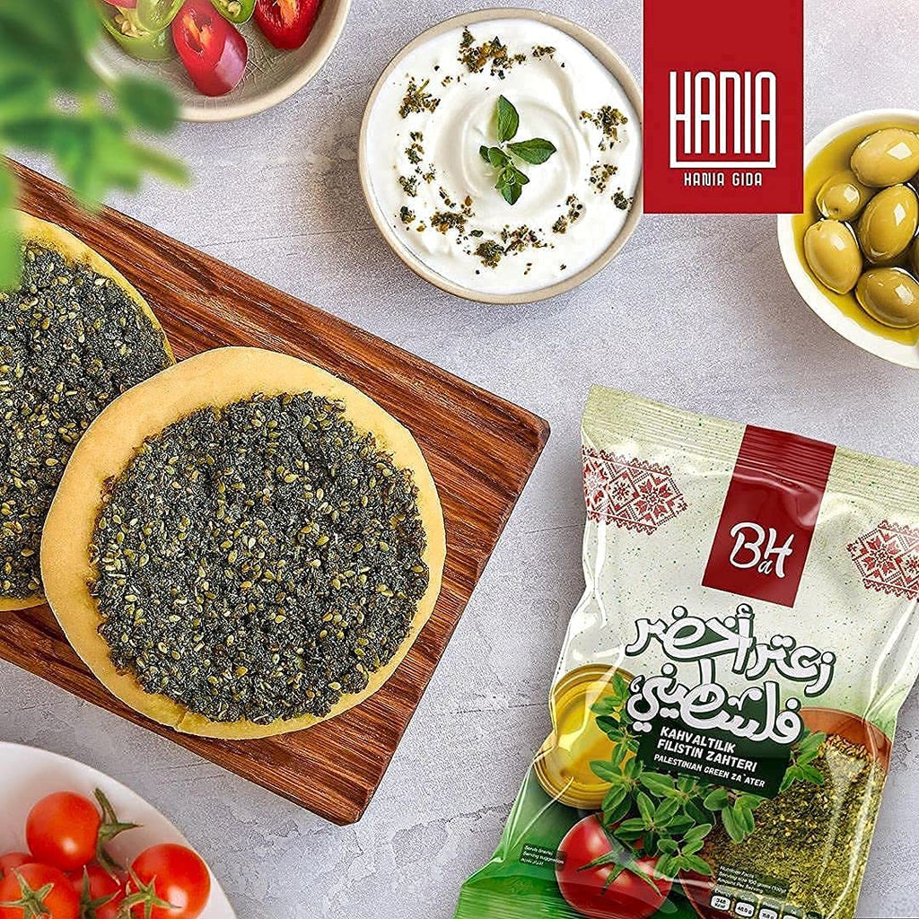 PALESTINIAN GREEN ZA'ATER (10pcs x 200g)