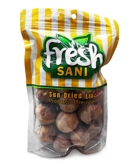 Fresh SANI Sun Dried Lime 200gm (7.05oz) (Black & Yellow)