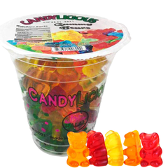 Cup Candy Licious Gummy Bears (12x2oz)