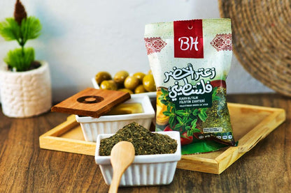 PALESTINIAN GREEN ZA'ATER (10pcs x 200g)