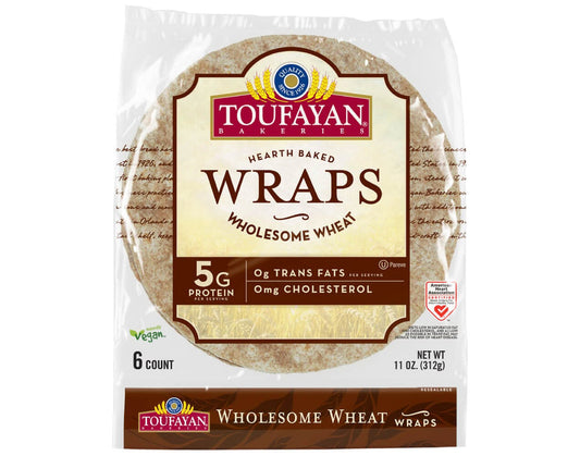 Toufayan Wraps WHOLE WHEAT