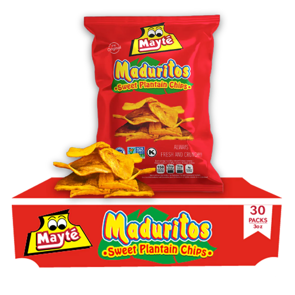 Mayte Plantain Chips Maduritos Sweet (30x3oz)