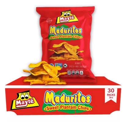 Mayte Plantain Chips Maduritos Sweet (30x3oz)